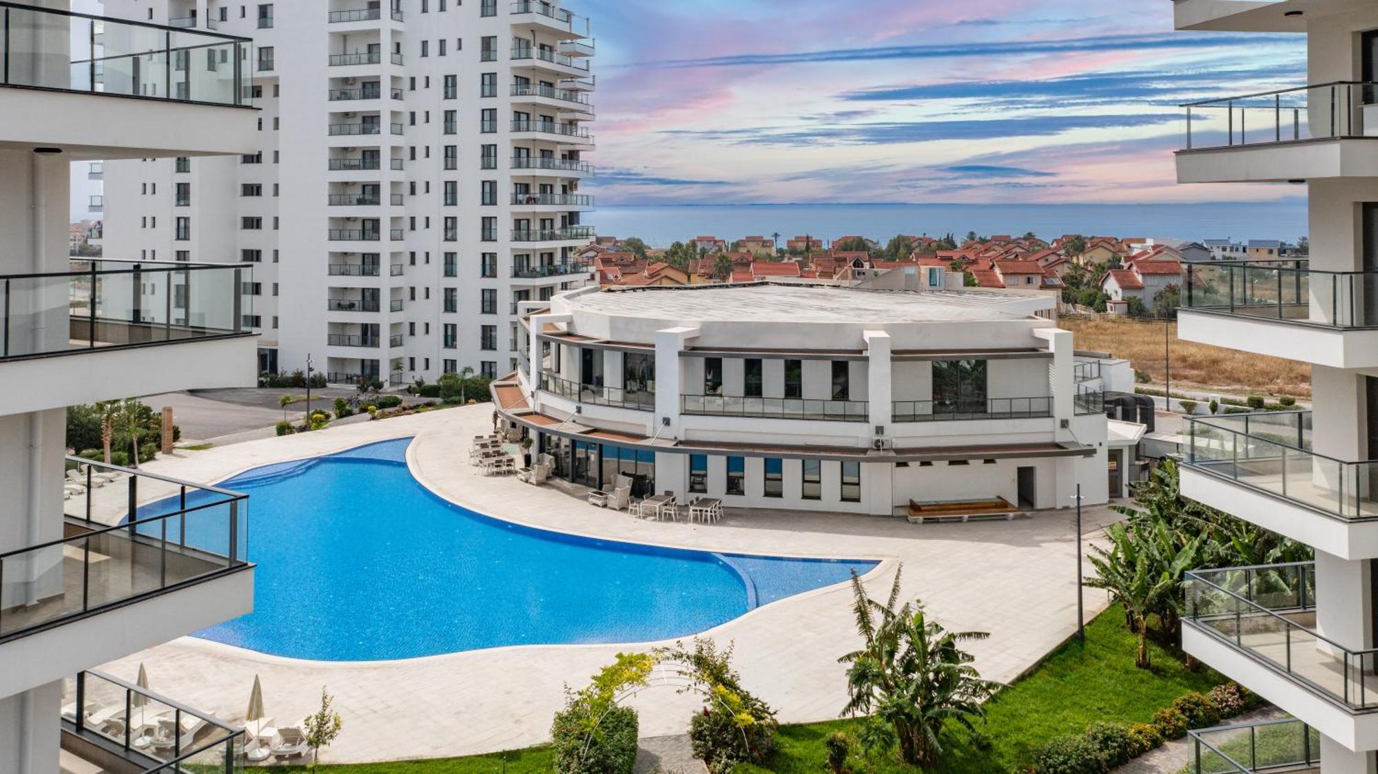 Sophia Pool Apartments In Caesar Blue Resort, Fixed Lunch Till 3Pm, Gym, Swimming Pools, Sauna, Hammam, Kids' Club Available Perivolia tou Trikomou Екстериор снимка